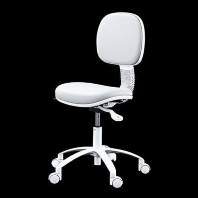 Easy To Clean Anti Static Lab Chair With Caster Wheels Ergonomic Design Adjustable Height Suitable For Laboratory And Cleanroom